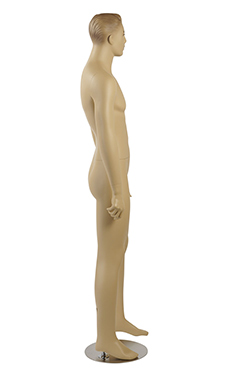 Full Sized Fiberglass Mannequin with Hair - Male