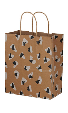 Medium - Retro Paper Shopping Bags - Case of 100