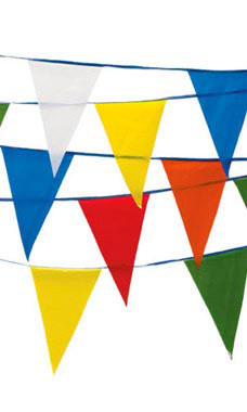 105' Pennant String - Multi-Colored