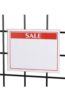 Acrylic Sign Holder- 5-1/2"H x 7"W