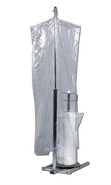 Garment Bag Rack with Bagging Jack
