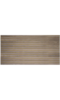 4 x 8 foot Horizontal Rustic Barnwood Slatwall Panel