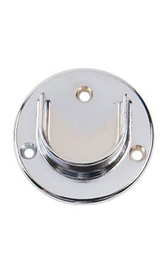 Open Flange For Wall for Round Hangrail