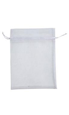 White Organza Bags 5" X 7"