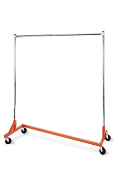 Industrial Z-Truck Single Rail Rolling Racks