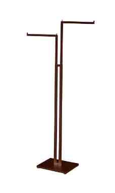 Made to Order 2-Way Clothing Rack with Straight Arms
