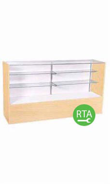 70" Full Vision Maple Display Cases