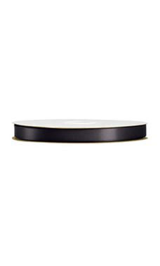Black Double Face Satin Ribbon