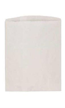 Medium White Paper Merchandise Bags