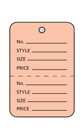 Pink Unstrung Small Coupon Price Tag