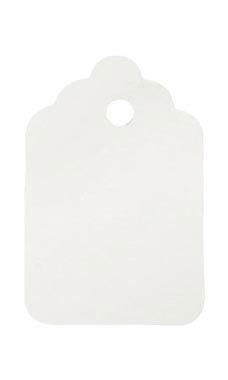 White Unstrung Merchandise Price Tag #5
