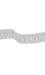 Silver Metallic Fringe Pennant
