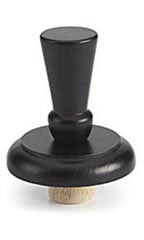 Black Wood Standard Neck Finial for Dressmaker Form